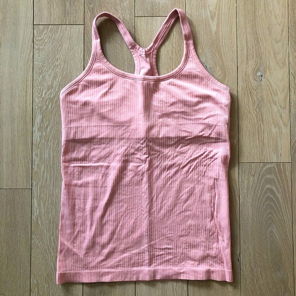 Lululemon Ebb to Street Tank Top
Light Support in Rose Blush Size 12 - Picture 2 of 11